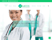 Tablet Screenshot of medxopensystems.com